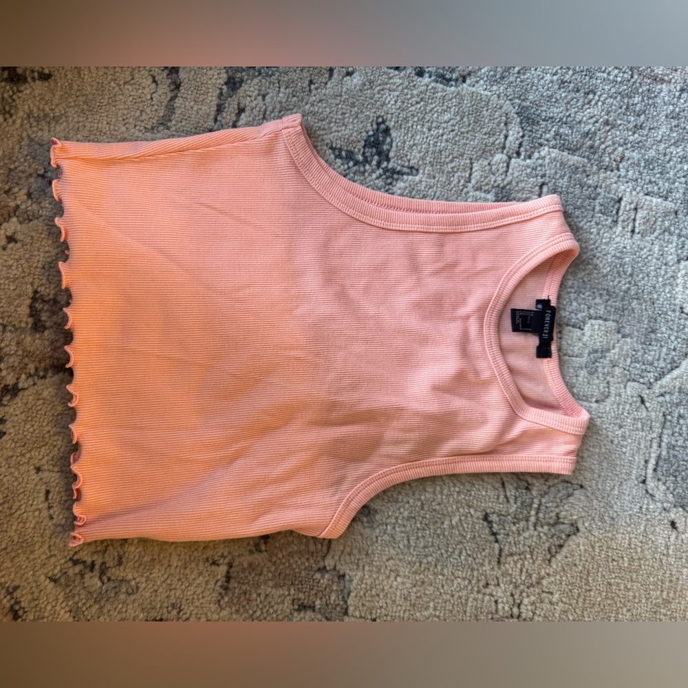 Forever 21 Peach Tank Top